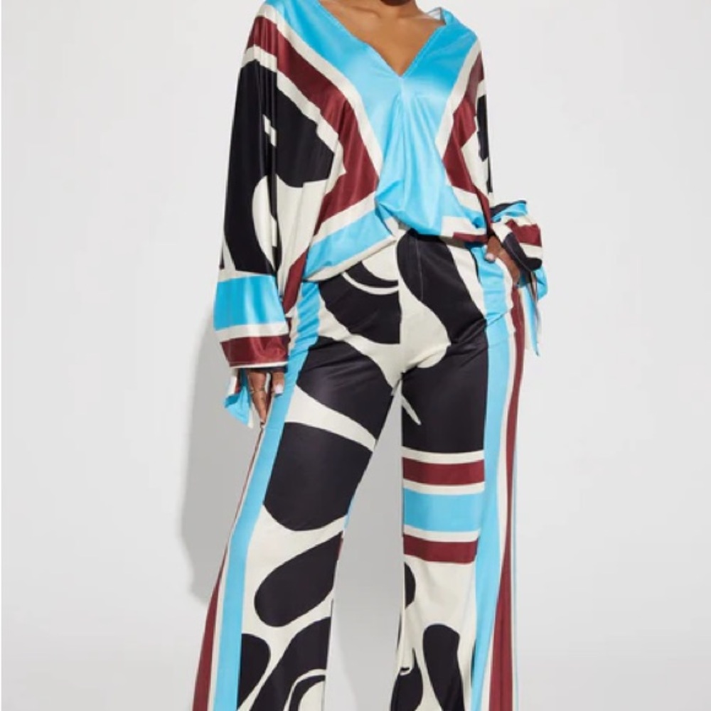 Fashion Nova Missed You pant set